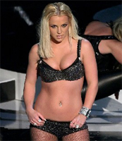 Britney Spears "Gimme More" stripper video top charts