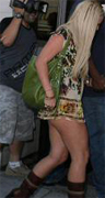 Britney Spears caught on film with no pants on