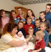 Michelle Duggar - woman pregnant with baby No. 18