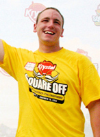 2008 Nathan's Hot Dog Eating Contest: Joey Chestnut is the winner