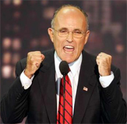 Rudy Giuliani flown around by casino gambling boss