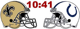 NFL: Indianapolis Colts crush New Orleans Saints 41:10