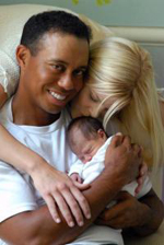 Baby girl could alter Tiger Woods plans