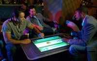 Las Vegas casino debuts new touch-screen Microsoft table