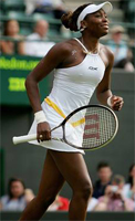 Venus Williams winner of the 2007 Wimbledon Women