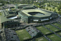 2007 Wimbledon start delayed due to rain